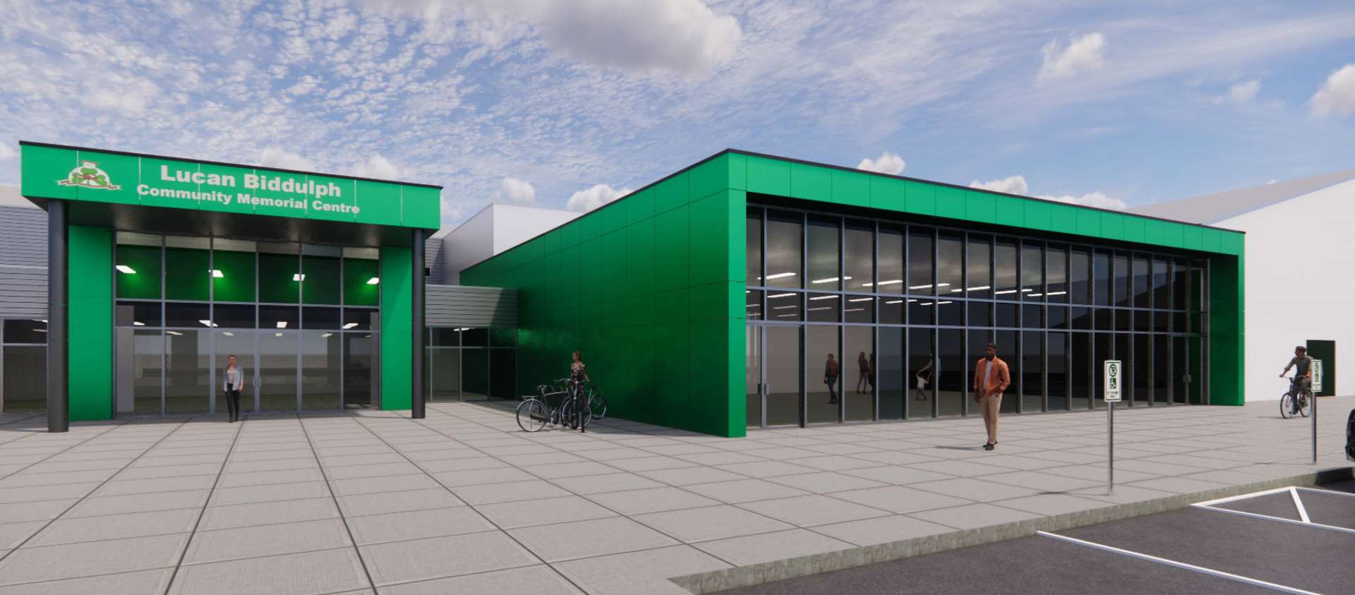 Lucan Biddulph Community Memorial Centre Groundbreaking Ceremony